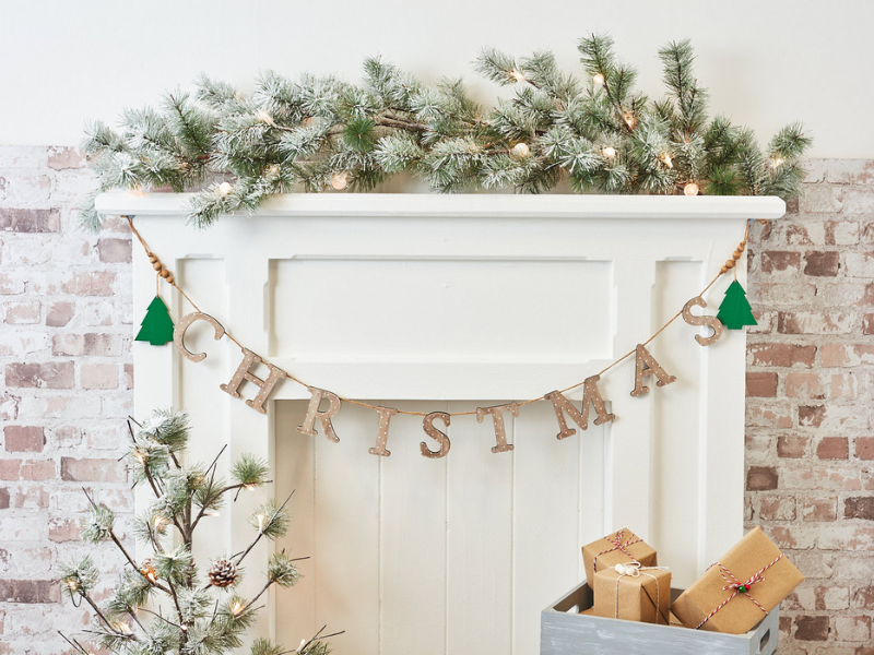 Christmas Tree Bunting