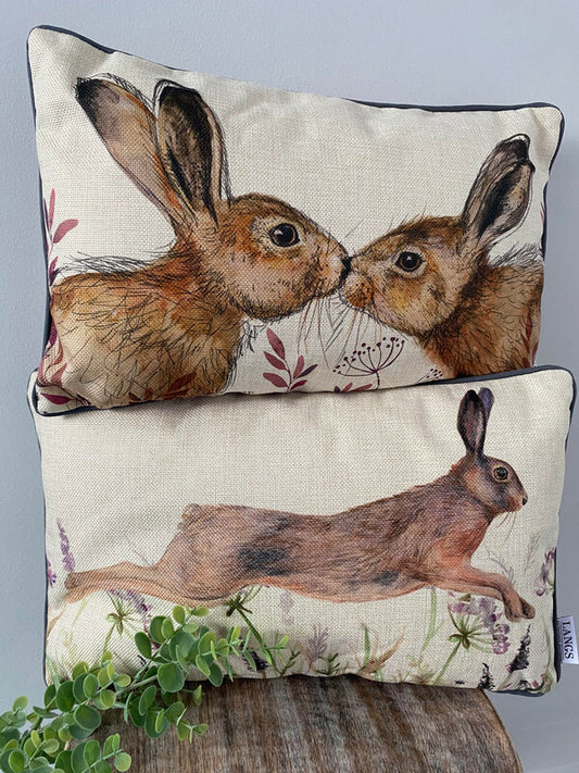Country Hare Cushion