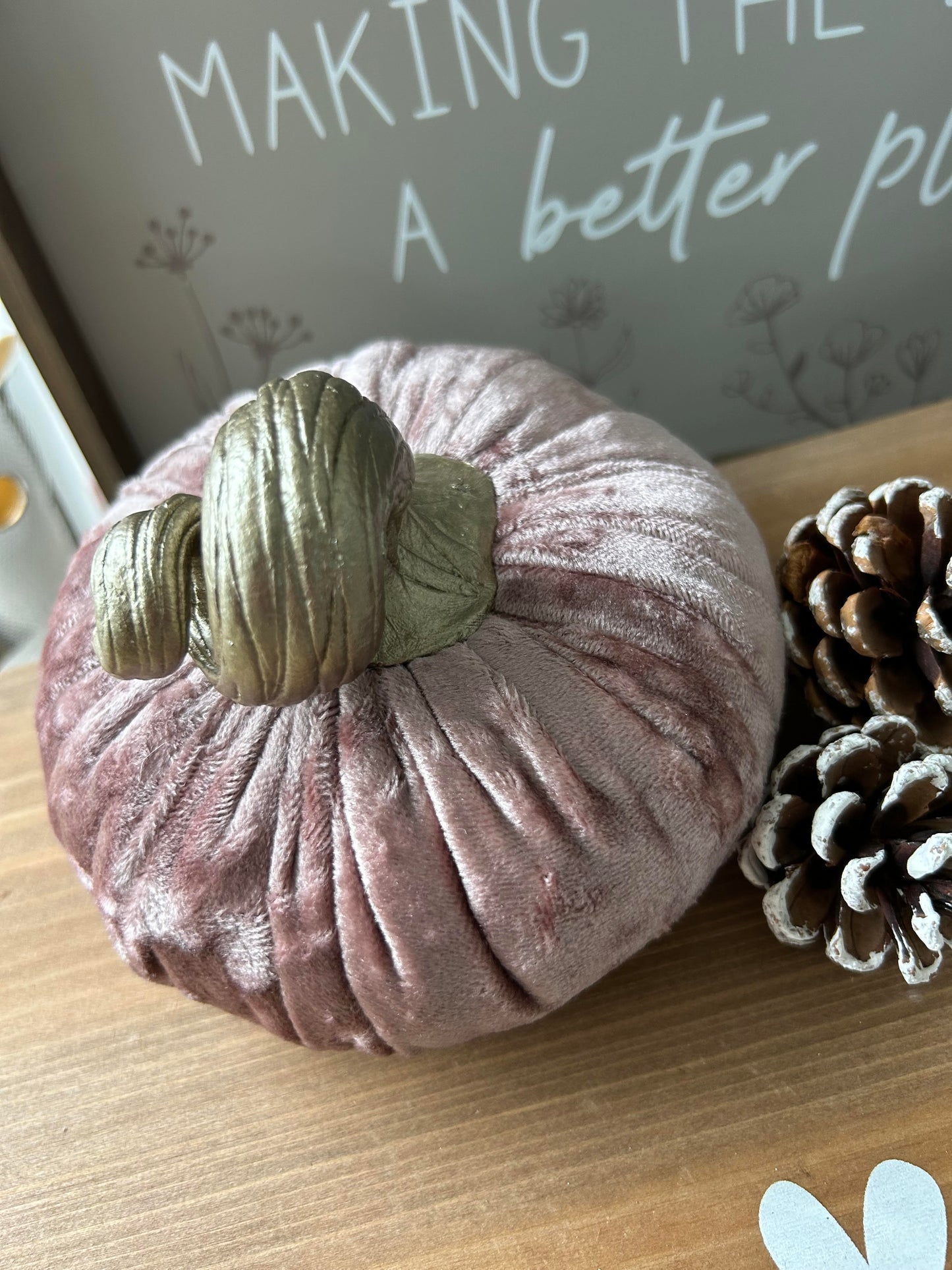 Handmade Fabric Pumpkins