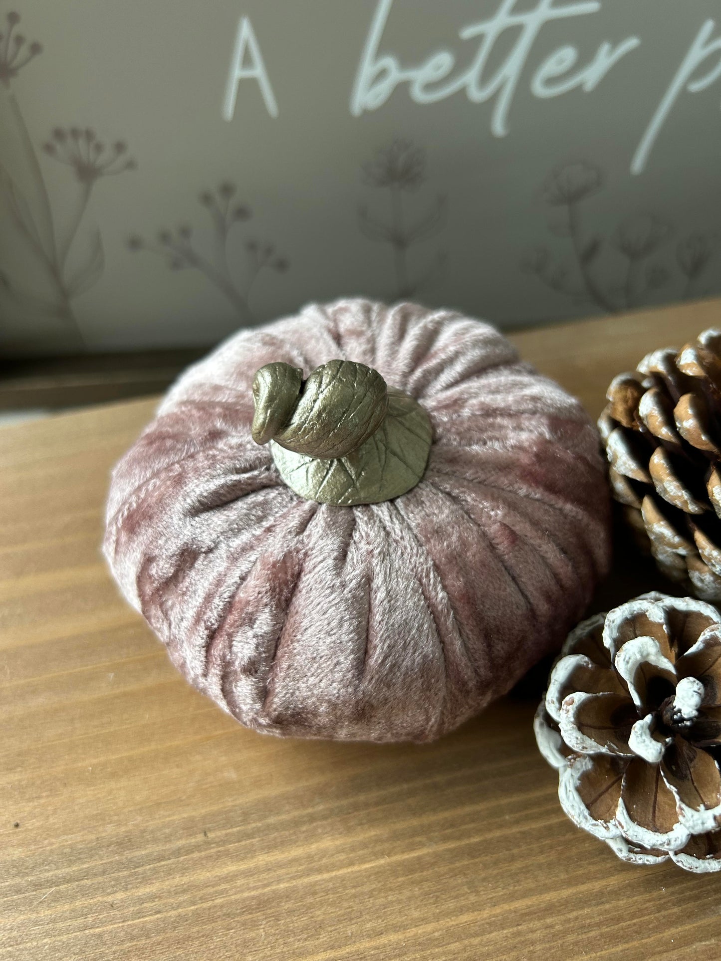 Handmade Fabric Pumpkins