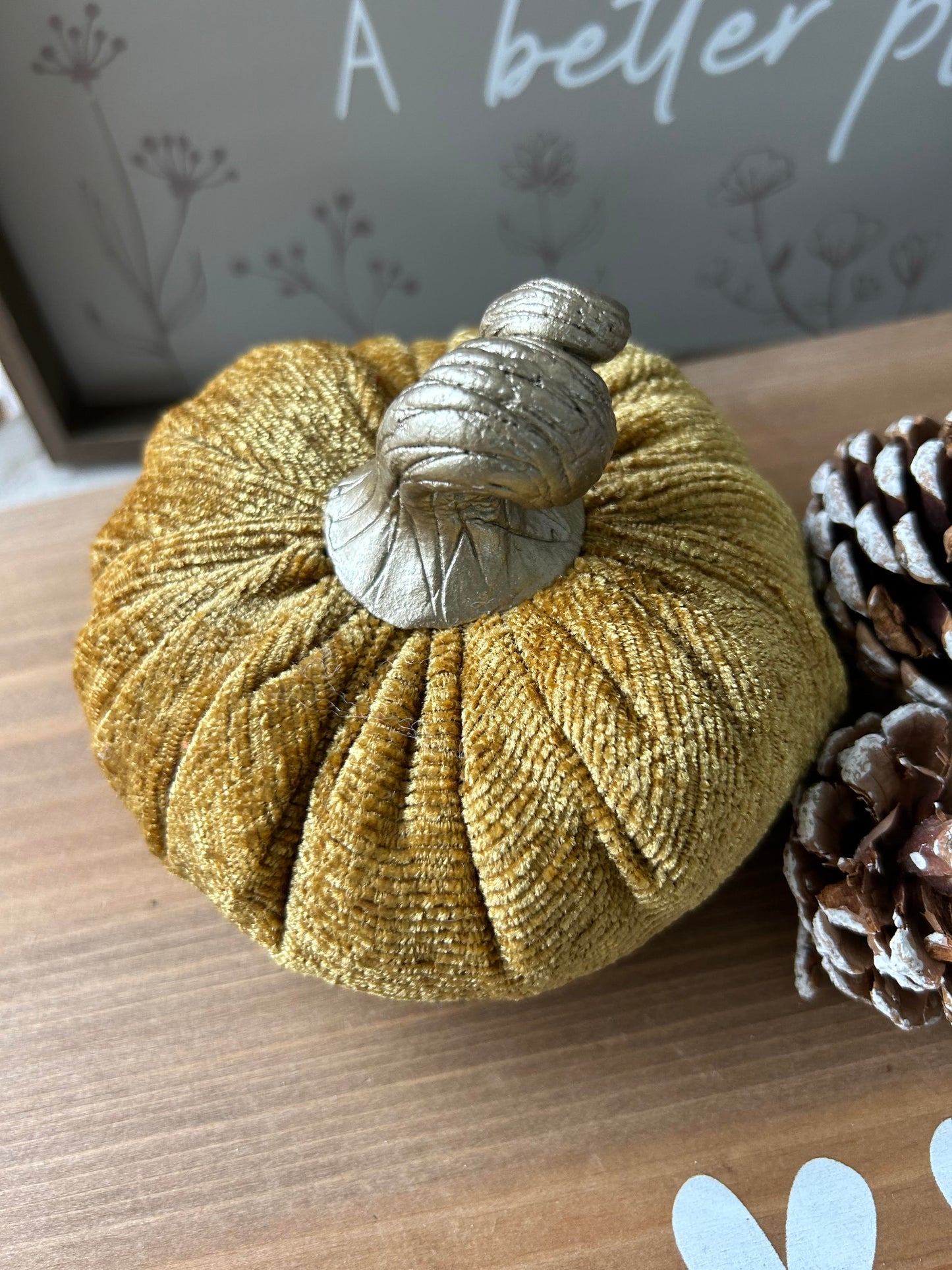Handmade Fabric Pumpkins