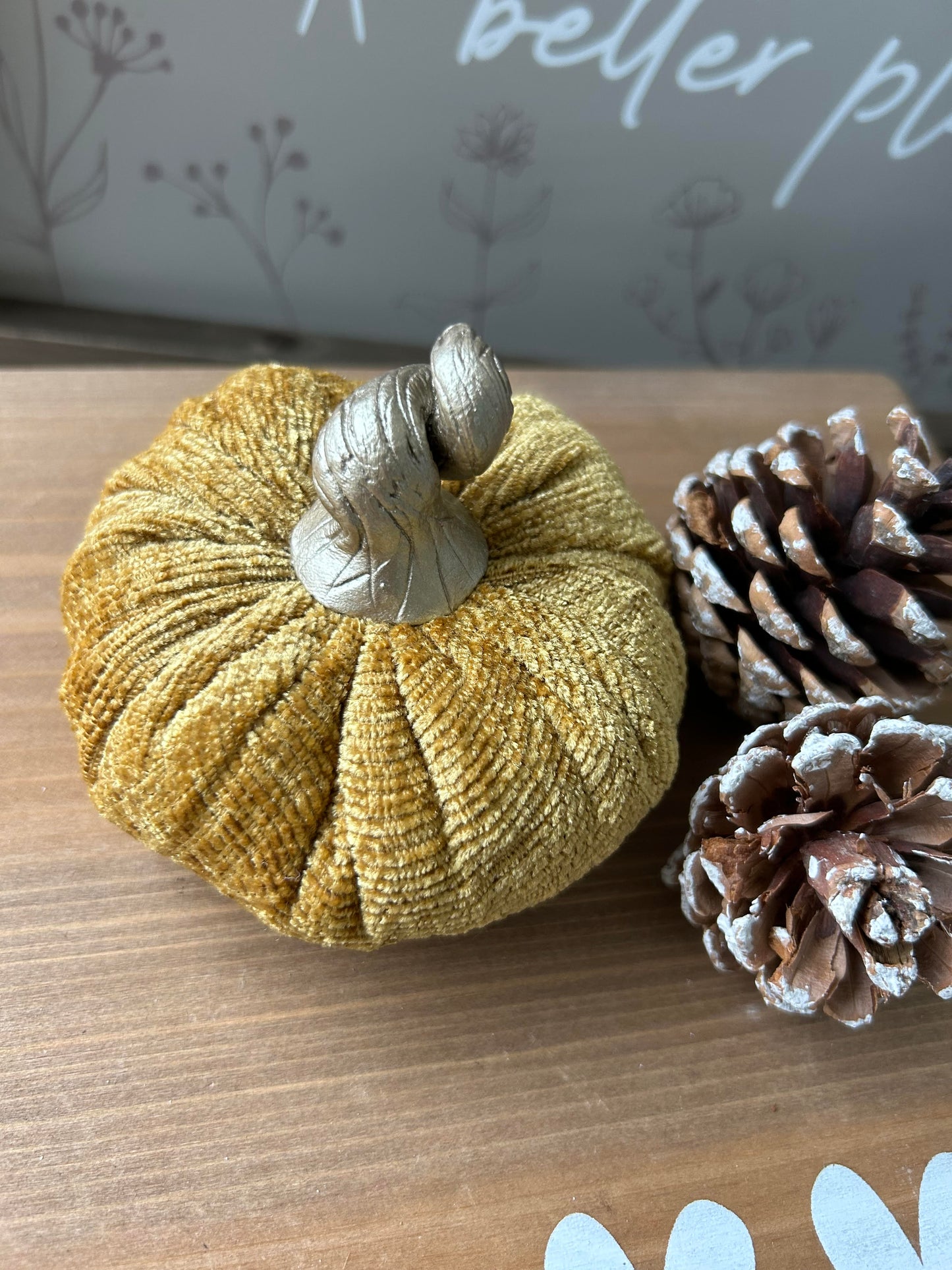 Handmade Fabric Pumpkins