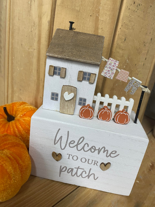 Pumpkin Patch Cottage Block
