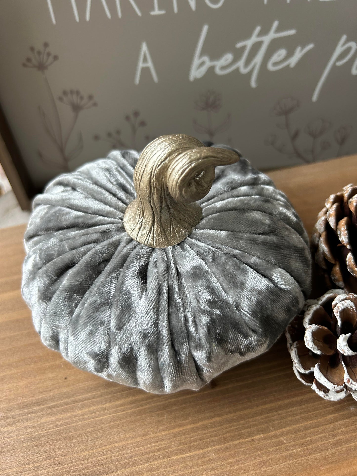 Handmade Fabric Pumpkins