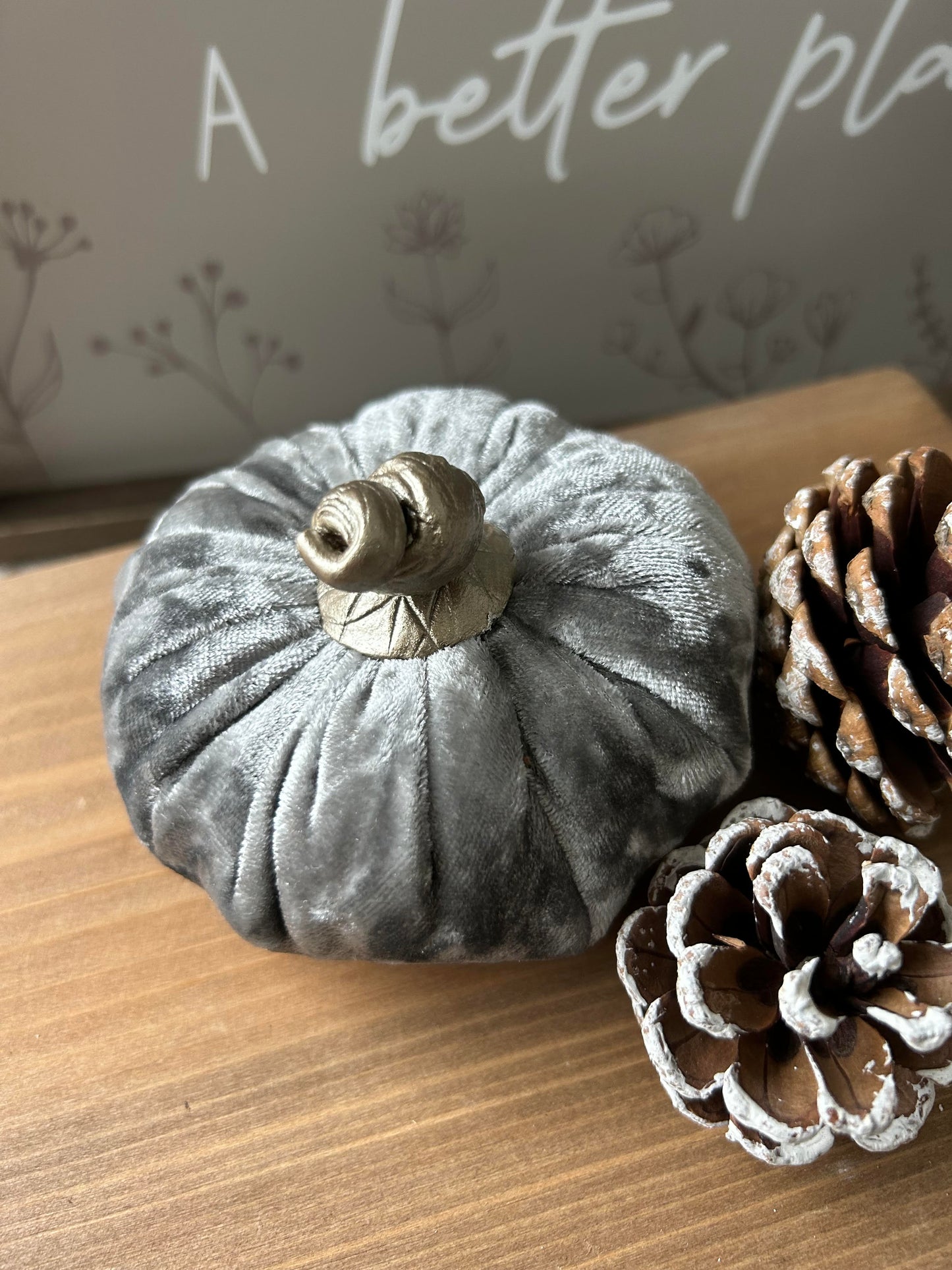 Handmade Fabric Pumpkins