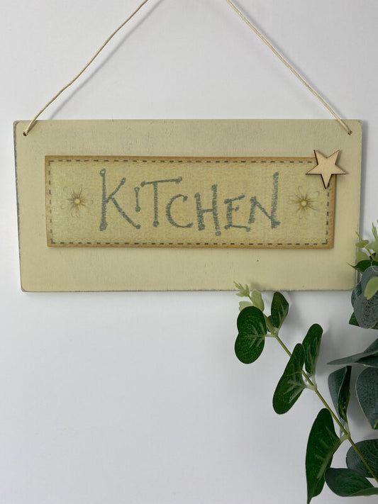 The Kitchen Hanging Sign