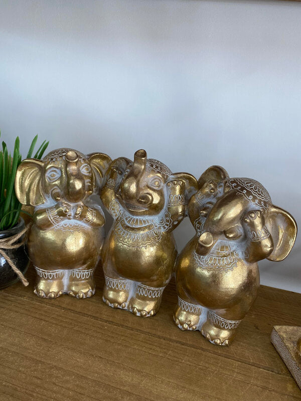 Three Wise Elephants