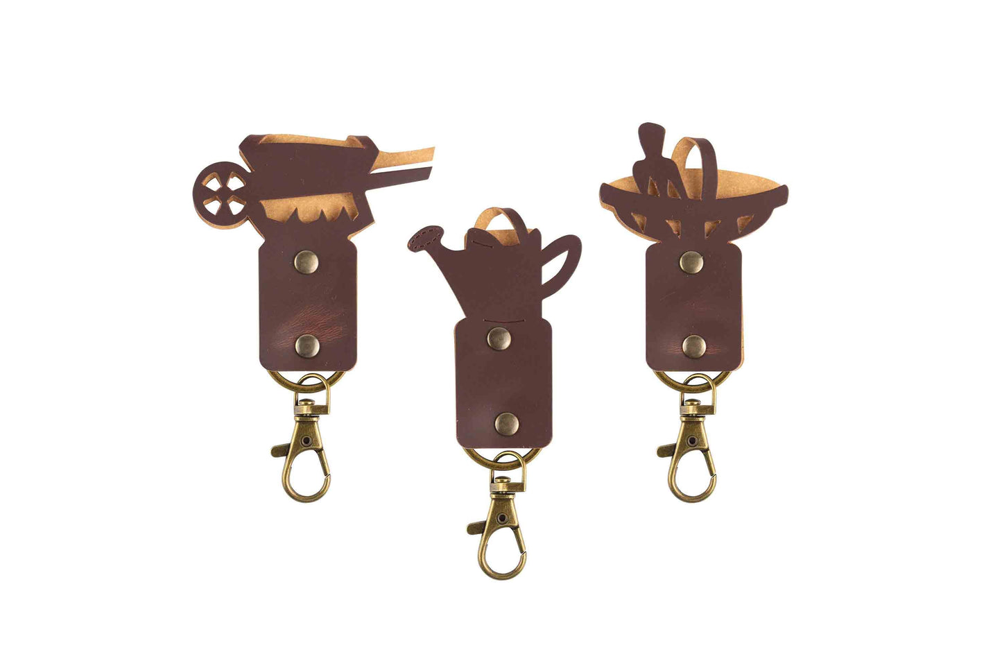 Recycled Leather Keyring