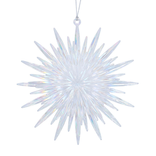 Iridescent Layered Acrylic Starburst Decoration