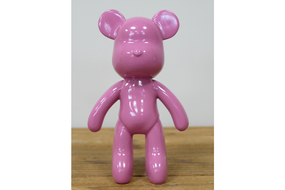 Pink Resin Bear