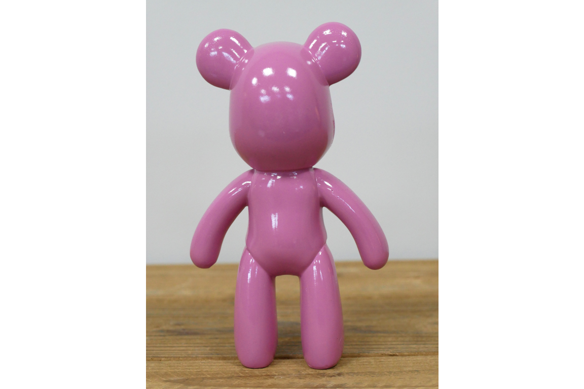 Pink Resin Bear