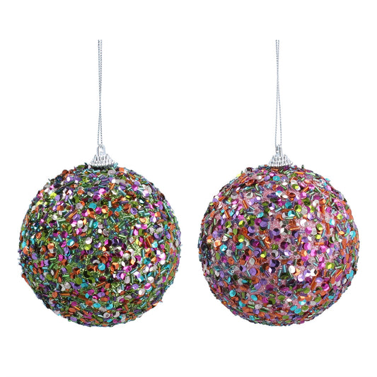 Multicolour Sparkling Bauble