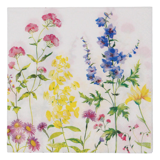 Wildflowers Paper Napkins - Pack of 20