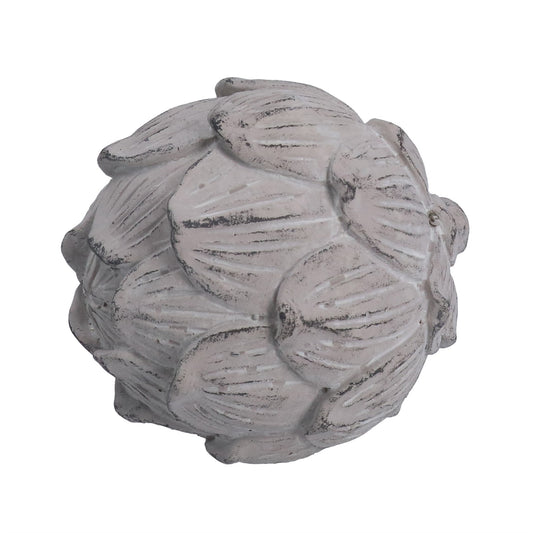 Stone Effect Artichoke Ornament Small