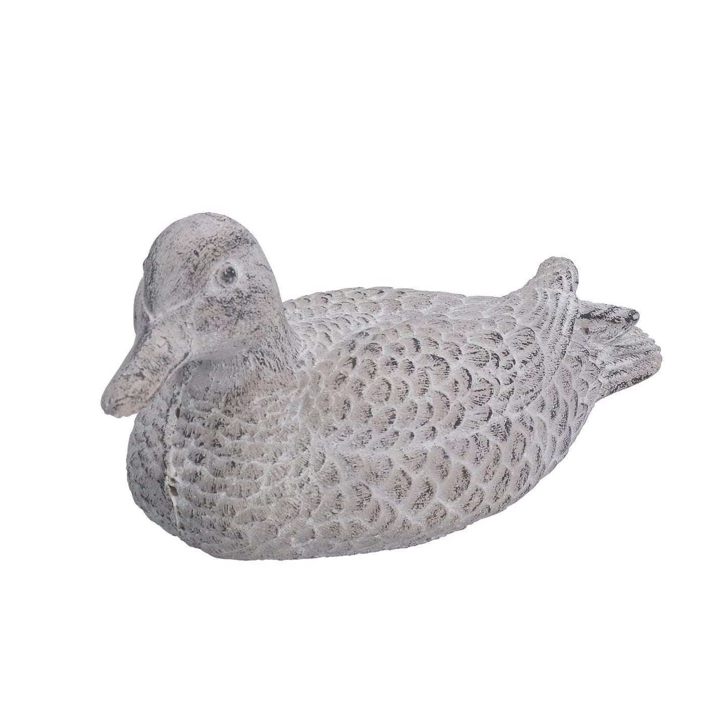 Stone Effect Duck Ornament