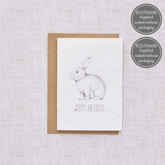 Bunny Birthday Seedcard