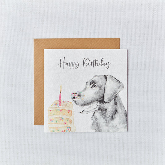 Labrador Birthday Card