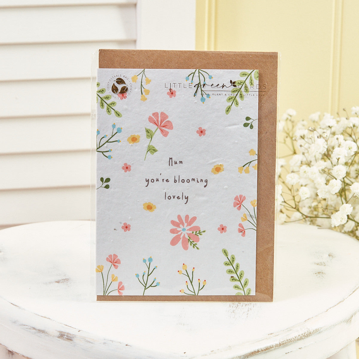 Mum Blooming Lovely Seed Card
