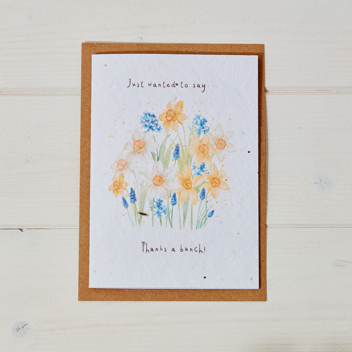 Daffodil Thanks A Bunch Seed Card