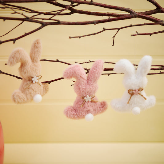 Furry Bunny Hanger
