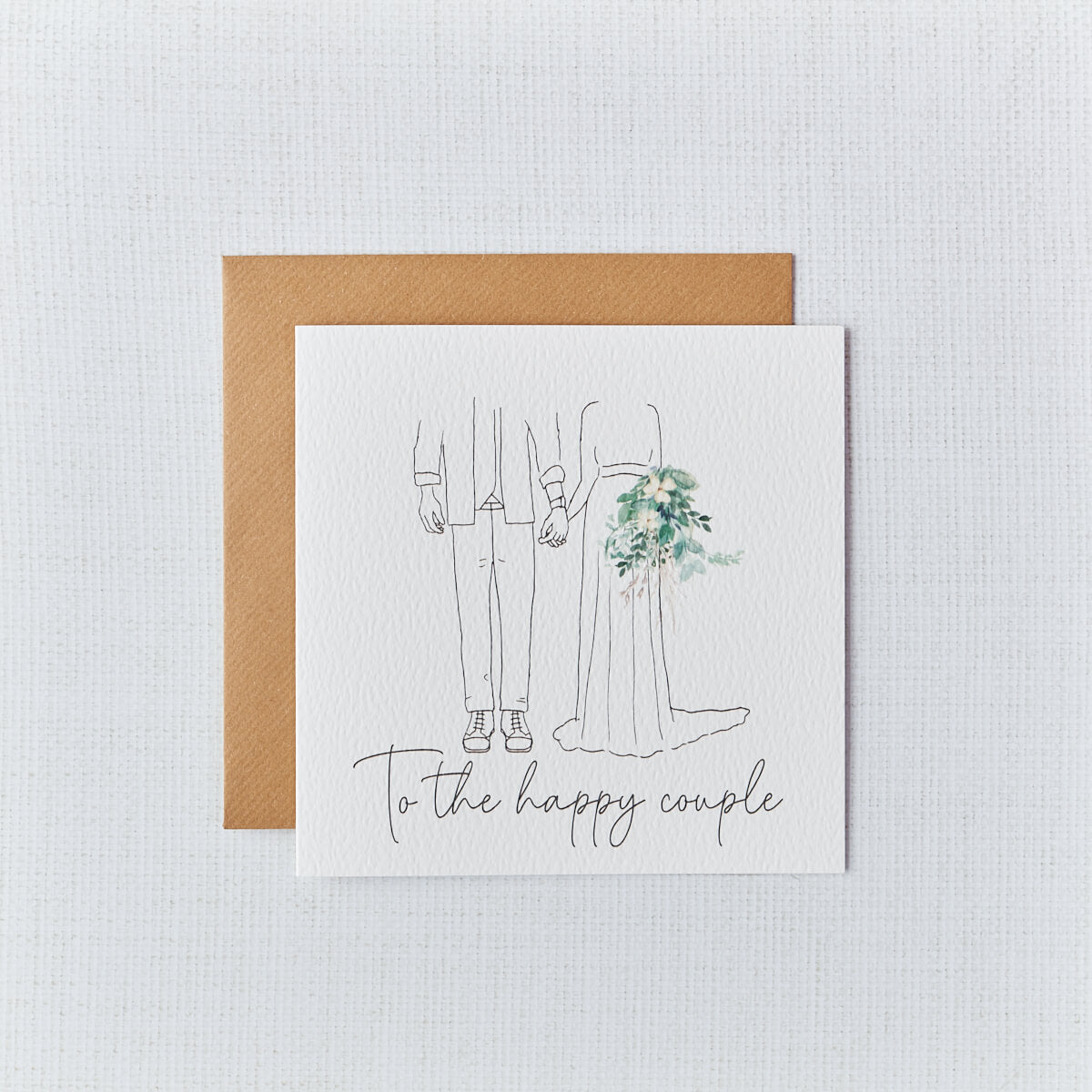 Happy Couple Wedding Card