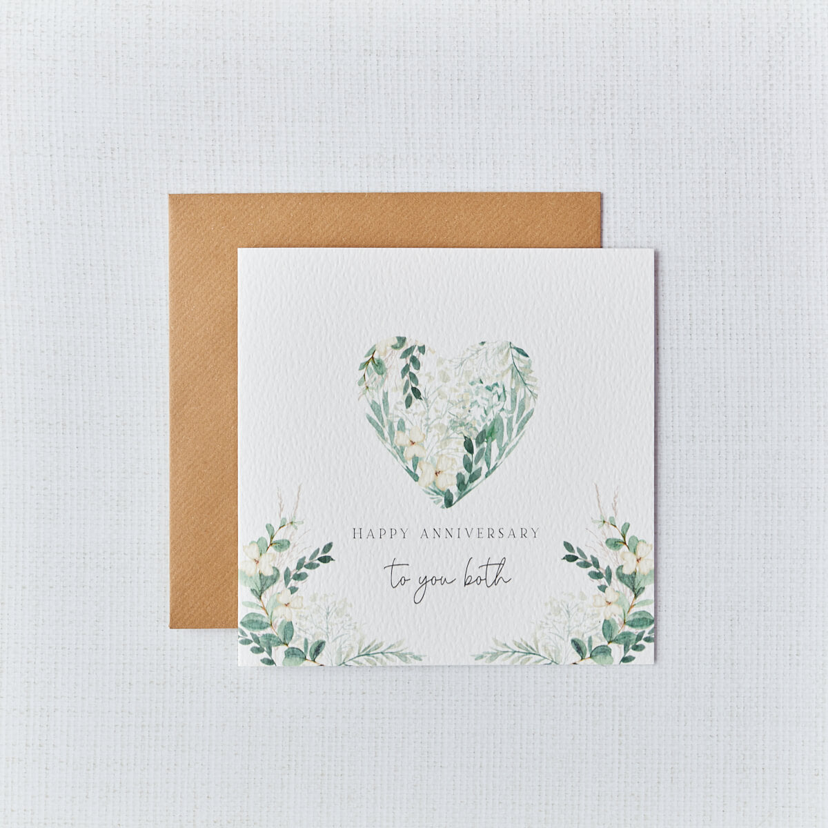 Happy Anniversary Foliage Card