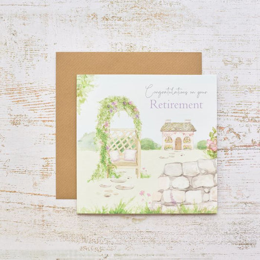 Cottage Retirement Card