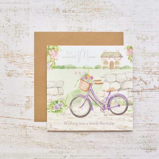 Cottage Wonderful Mum Birthday Card