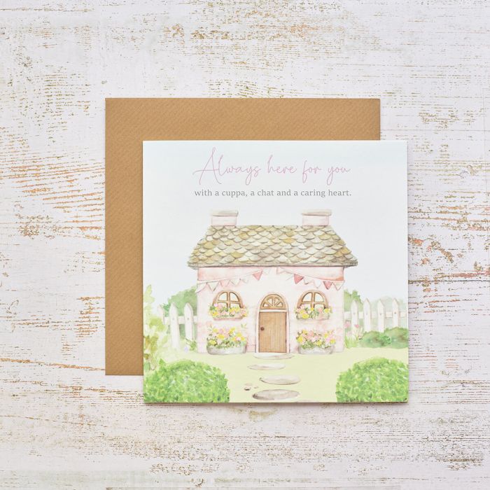 Cottage Always Here For You Card