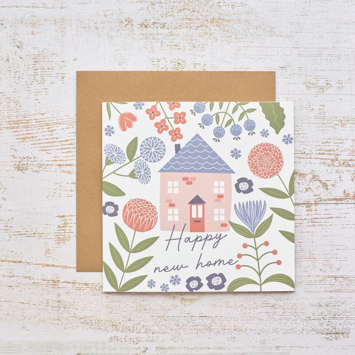 Flourish & Foliage New Home Card