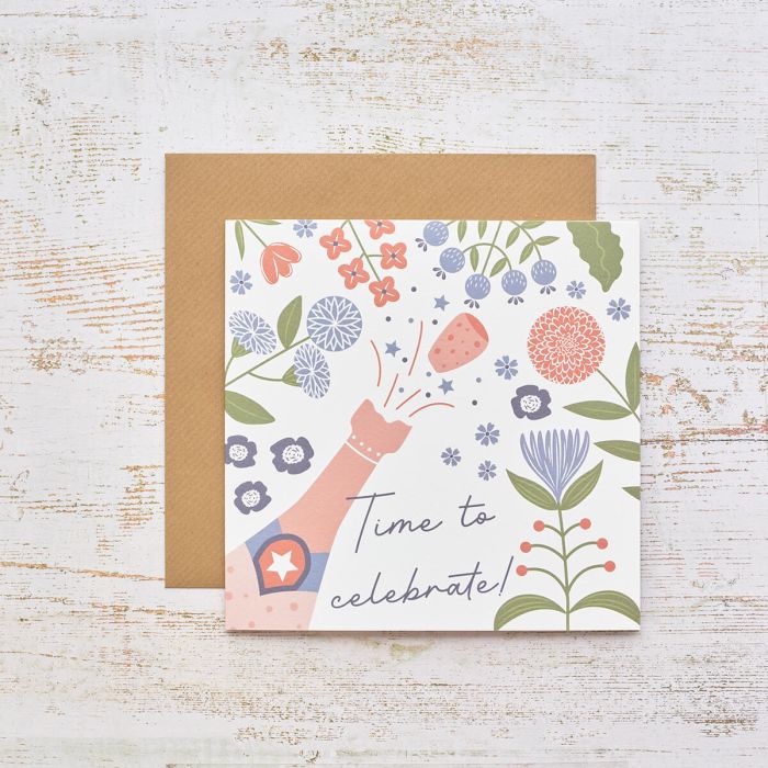 Flourish & Foliage Celebrate Card