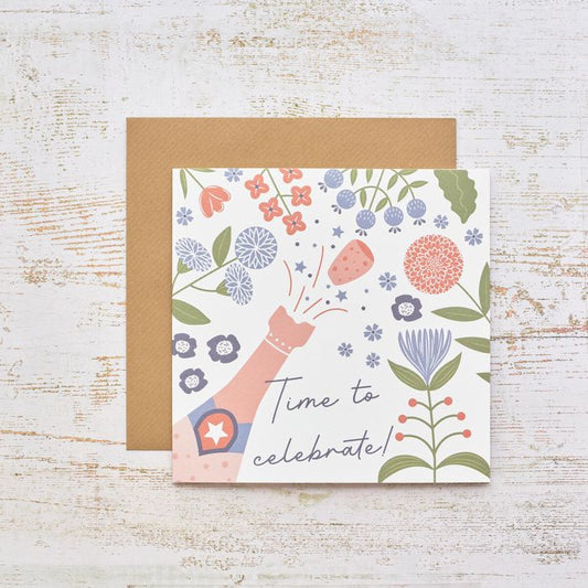 Flourish & Foliage Celebrate Card