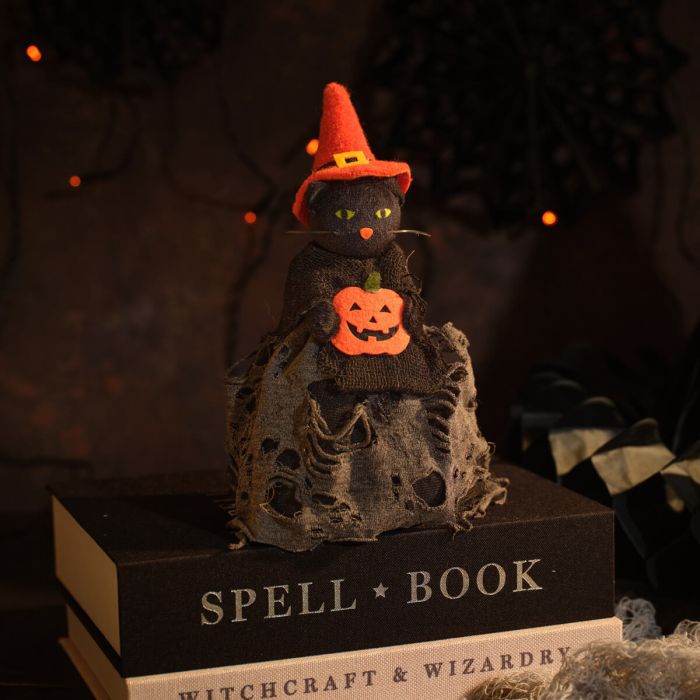 Creepy Cuties Decorative Standing Cat
