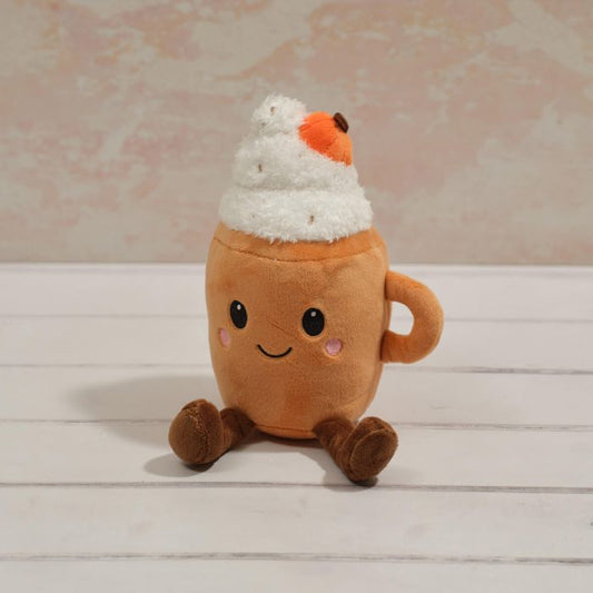 Plush Beanie Pumpkin Latte