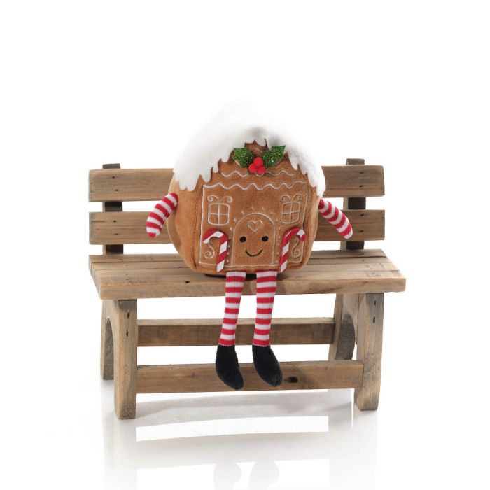 Jingle & Joy Gingerbread House Shelf Sitter