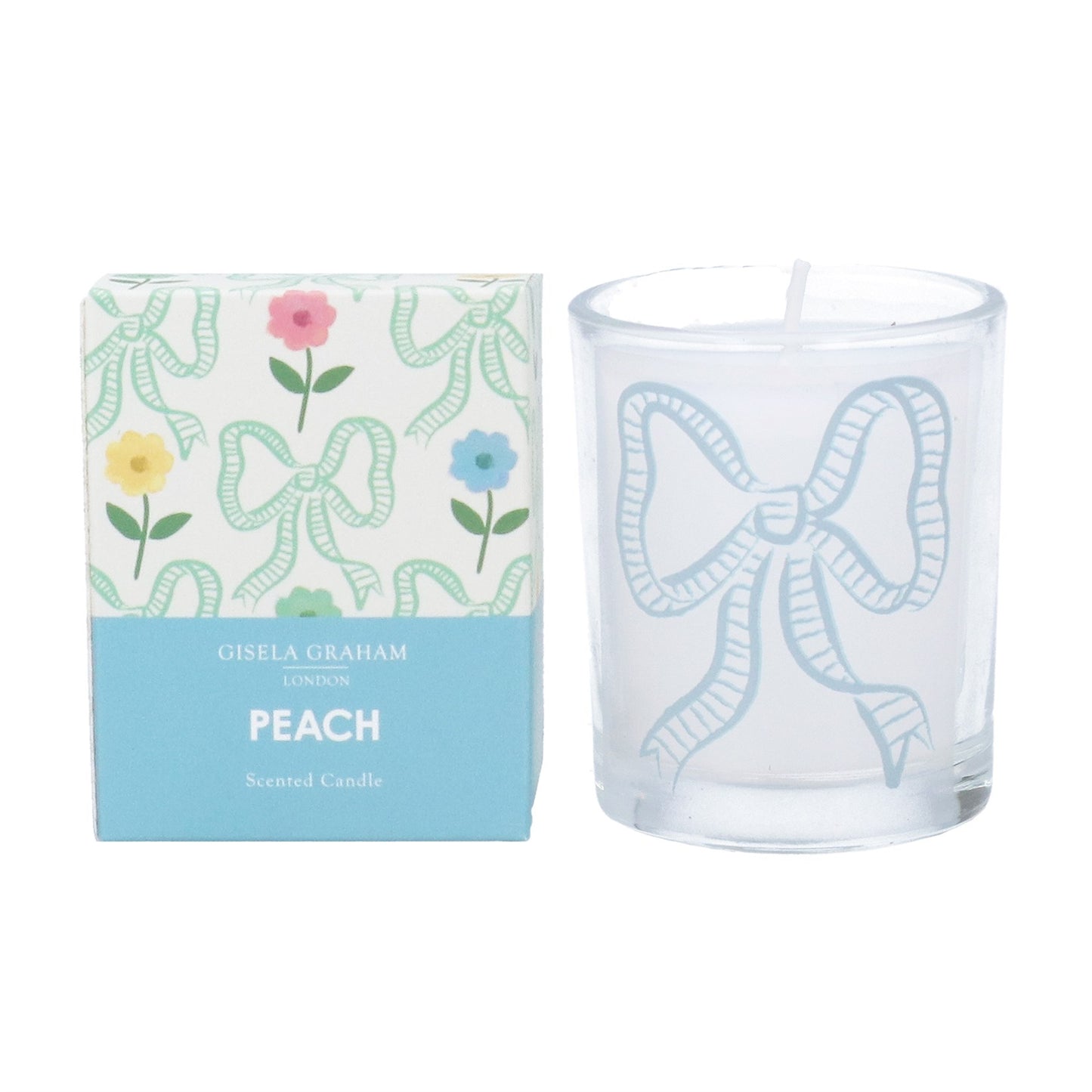 Pastel Bow Mini Boxed Scented Candle