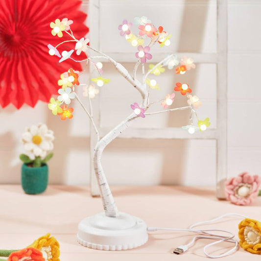 Love & Kindness Multicolour Flower LED Tree
