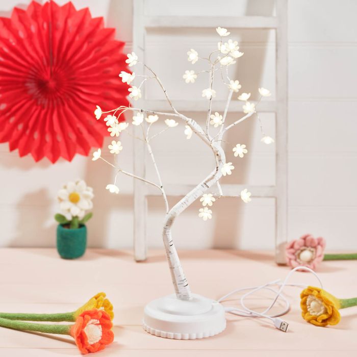 Love & Kindness Clear Flower LED Tree