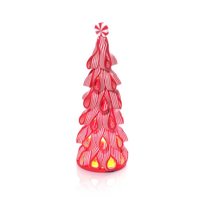 LED Christmas Tree Polymer Clay Ornament