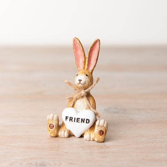 Natural Friend Rabbit Ornament