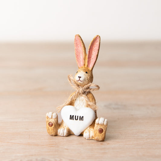 Natural Mum Rabbit Ornament