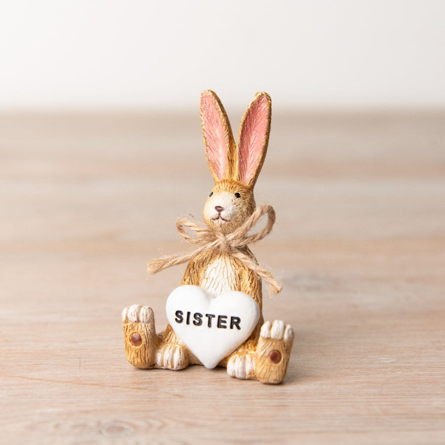 Natural Sister Rabbit Ornament