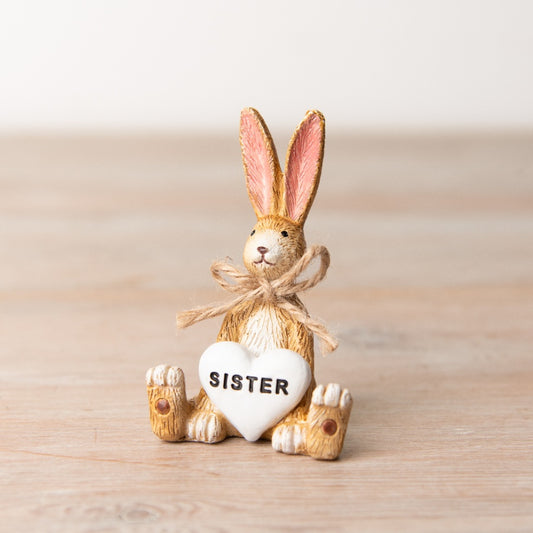 Natural Sister Rabbit Ornament