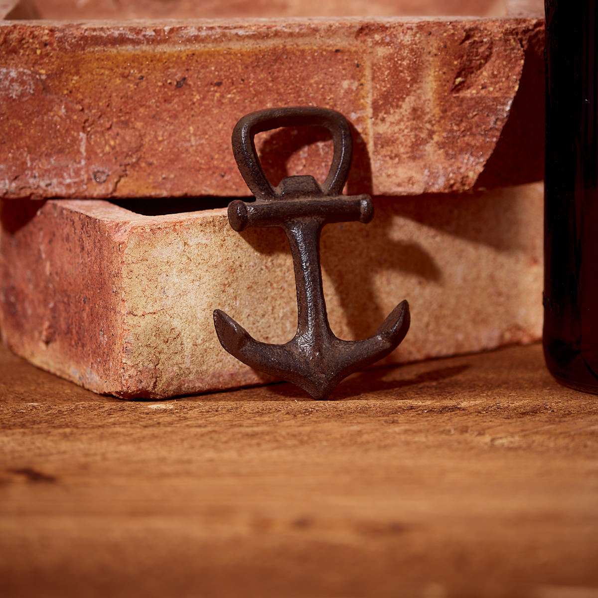 Wrought Iron Anchor Bottle Opener