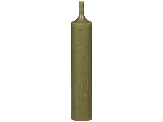 Olive Short Dinner Candles