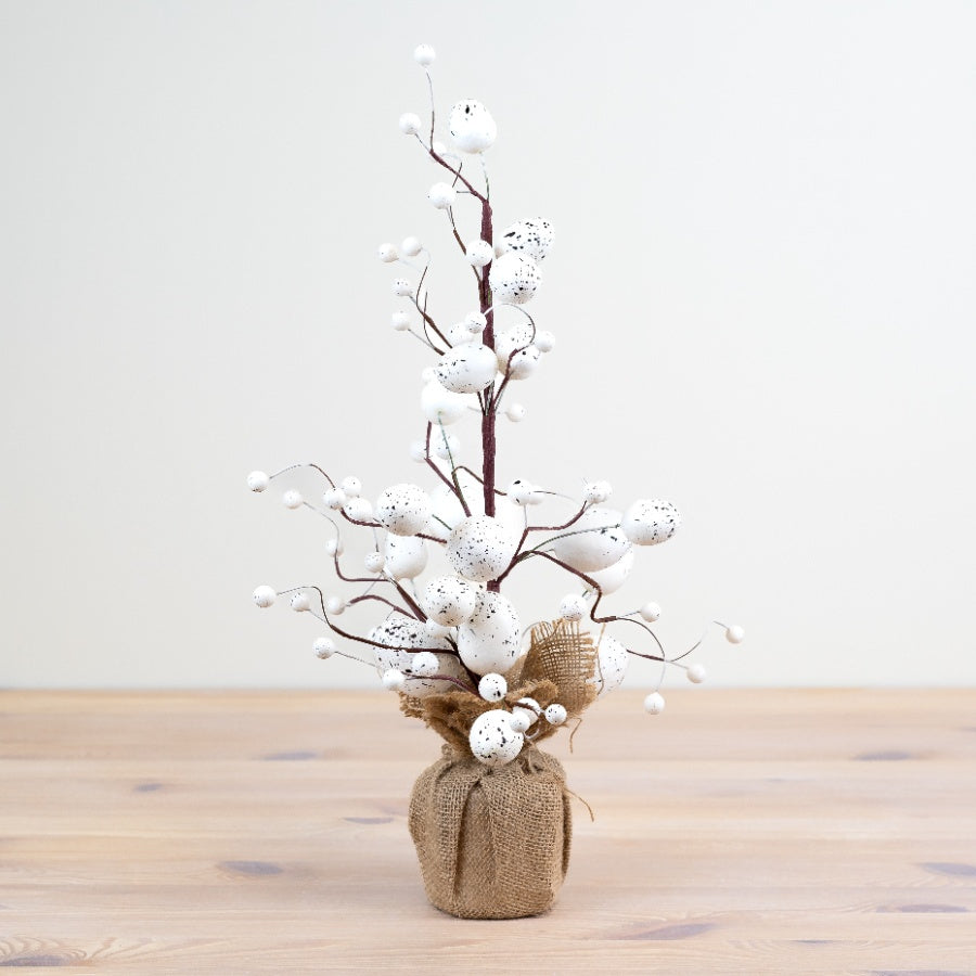 White Easter Tree Decoration