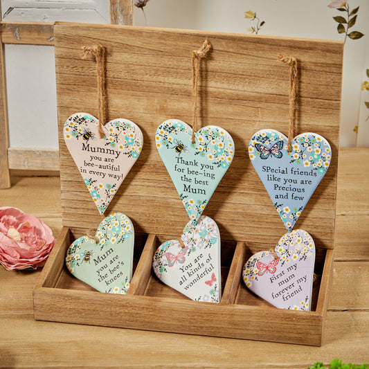 Blooming Floral Heart Hanger