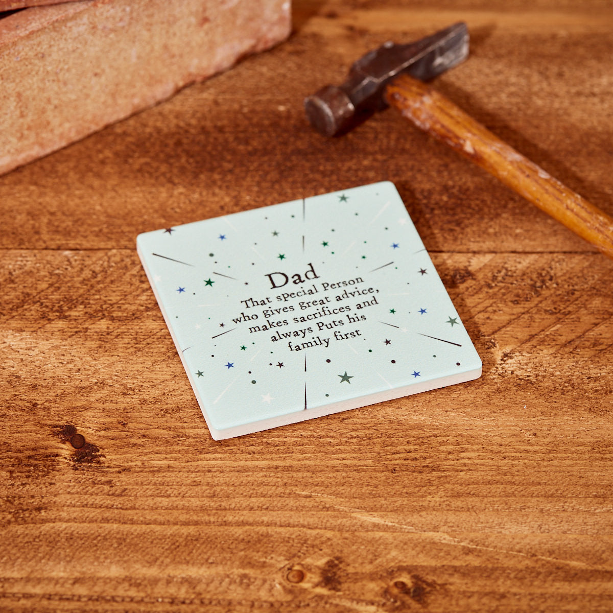 Dad Sentiment Coaster