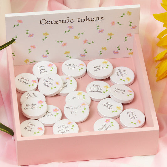 Floral Mini Keepsake Token