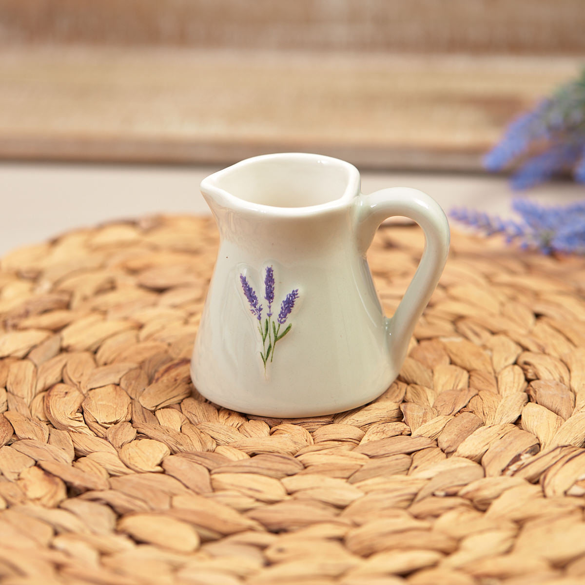 Lavender Mini Stoneware Jug